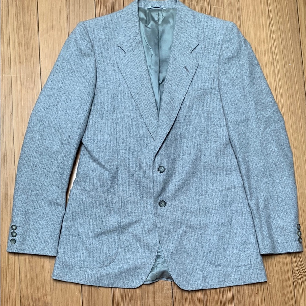 Men's Italian Gray Blazer